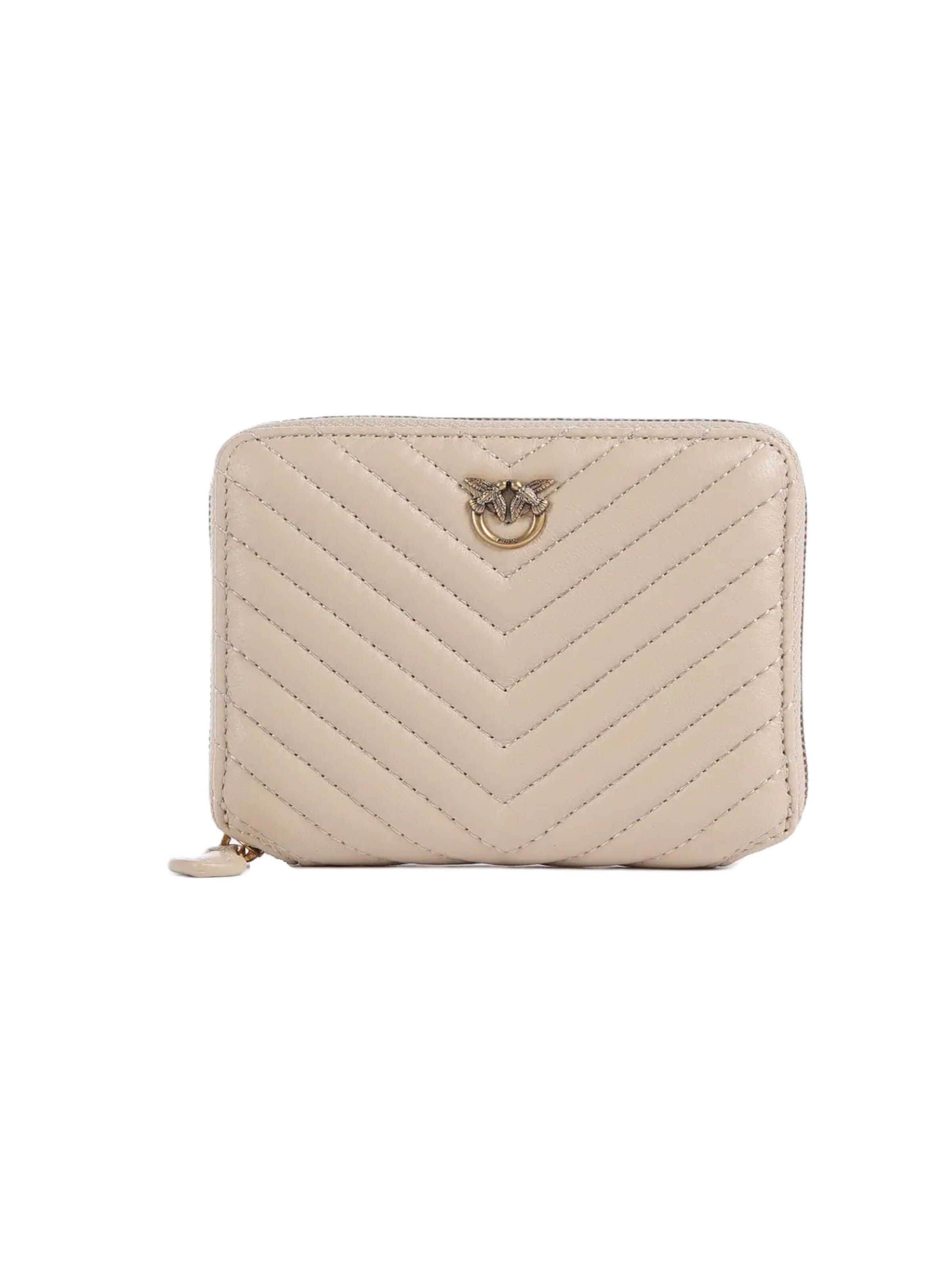 PINKO Wallet '100249 A0GK' in Beige: front