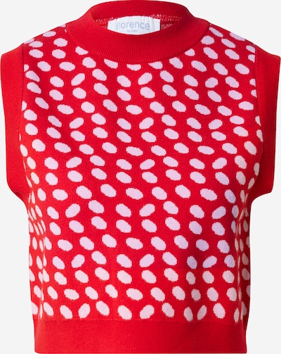 florence by mills exclusive for ABOUT YOU Pullover 'Candy' in rosa / rot, Produktansicht