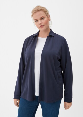 TRIANGLE Between-Season Jacket in Blue: front