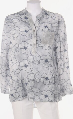 ZABAIONE Blouse & Tunic in S-M in Grey: front