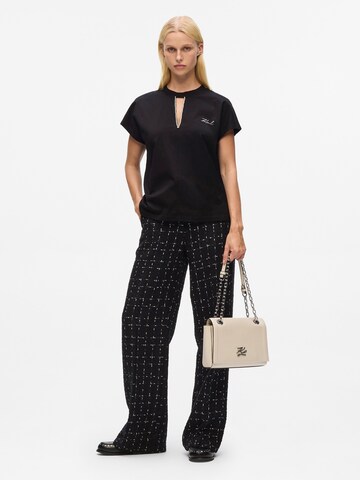 Maglietta di Karl Lagerfeld in nero
