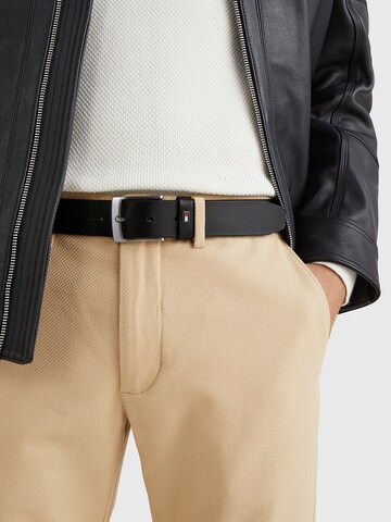 Ceinture 'Adan' TOMMY HILFIGER en noir