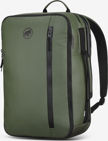 MAMMUT Sports Backpack in Green: front