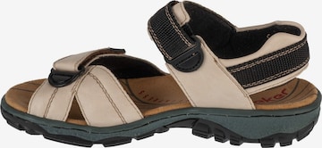Sandales 'Rieker Sandals 68851' Rieker en beige : devant
