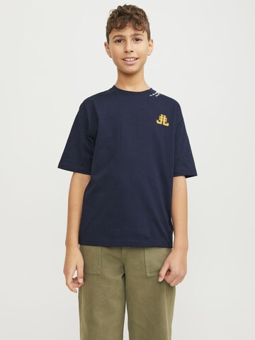Jack & Jones Junior Shirts i blå: forside