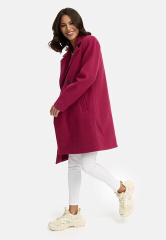 Cappotto di mezza stagione 'Frostjuwel 14' di NAVAHOO in rosso