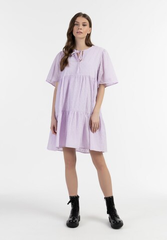 DreiMaster Vintage Лятна рокля в лилав