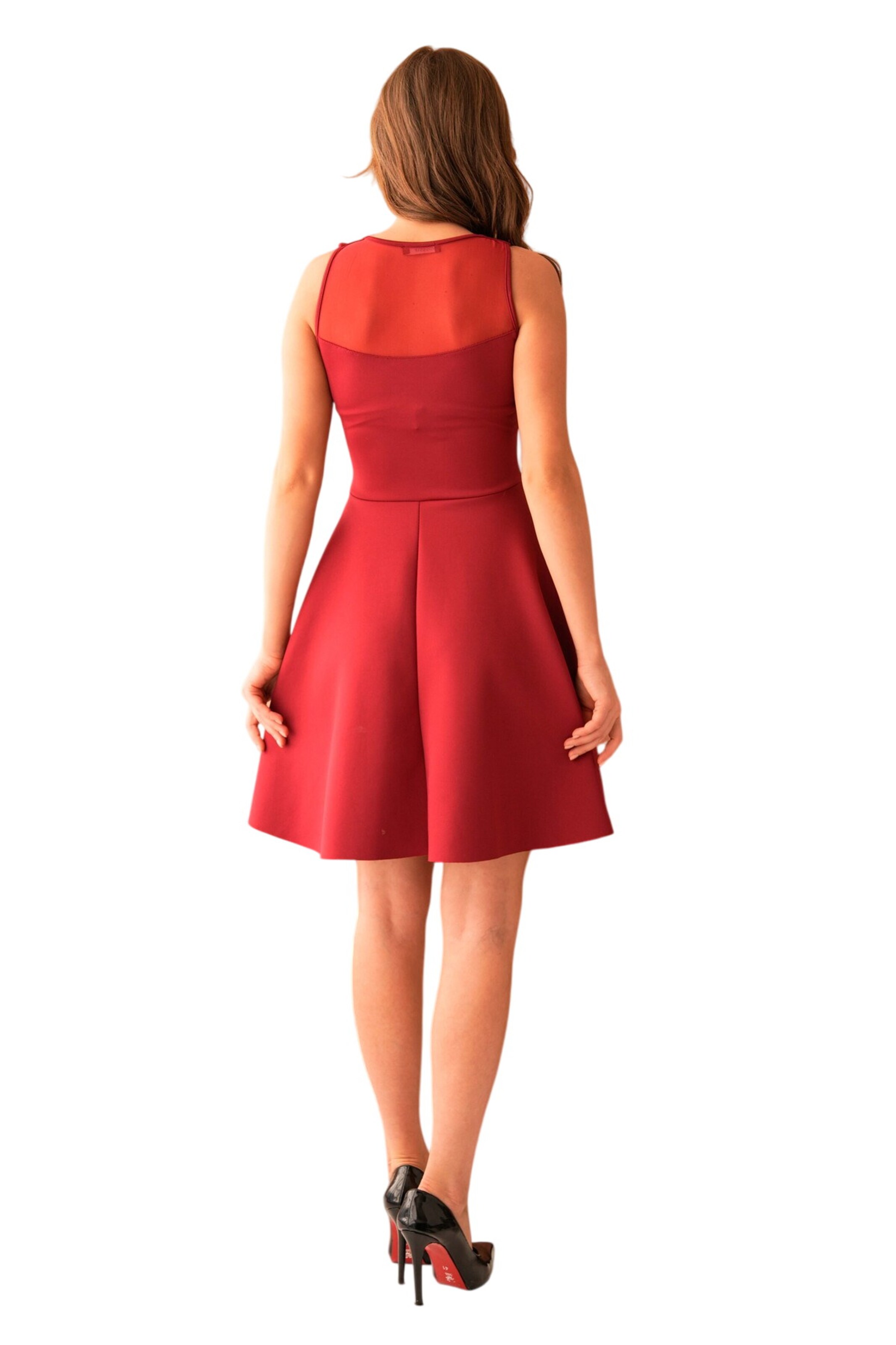 Robe WOMAN VISION en rouge