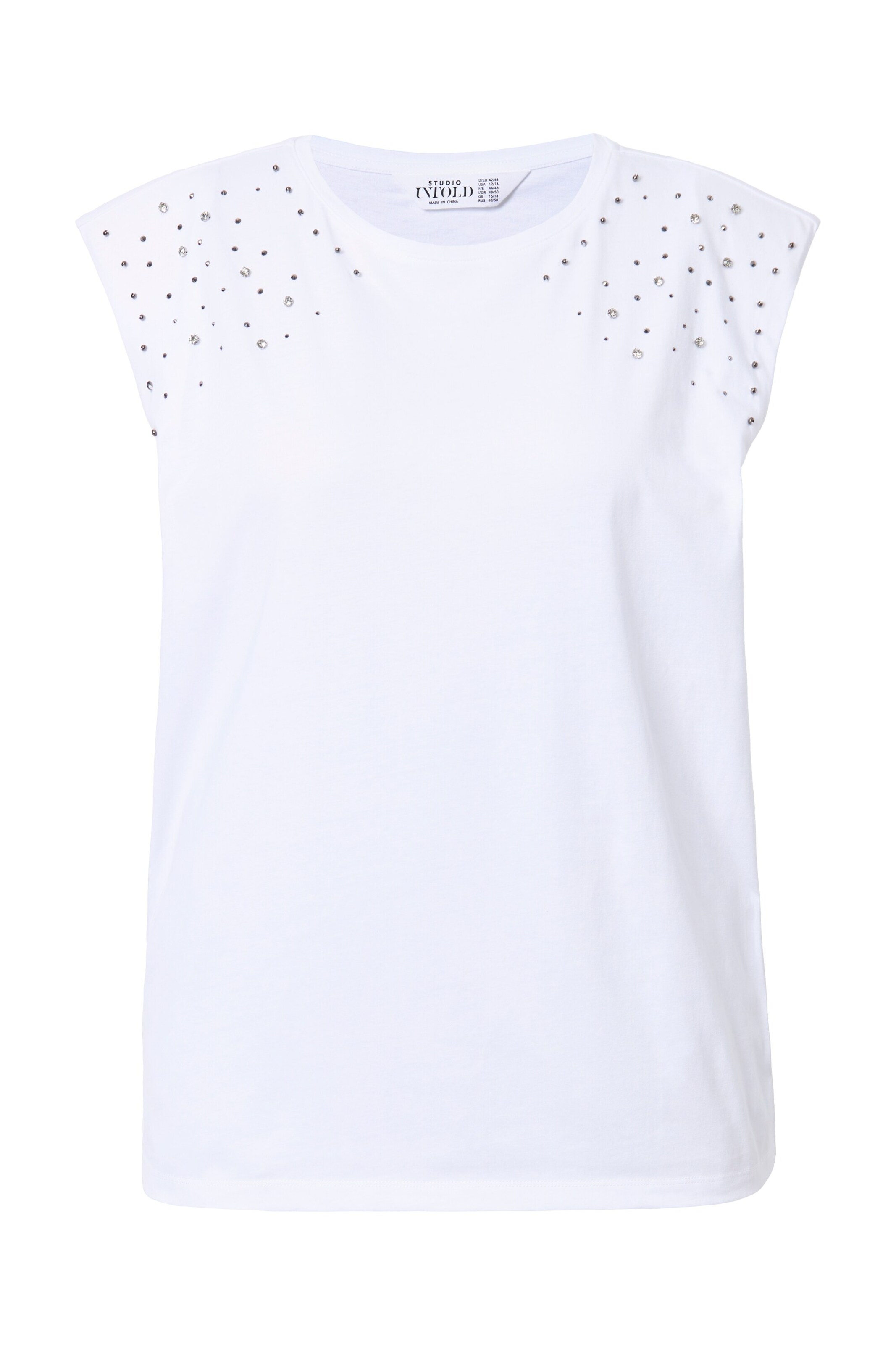 T-shirt Studio Untold en blanc : devant