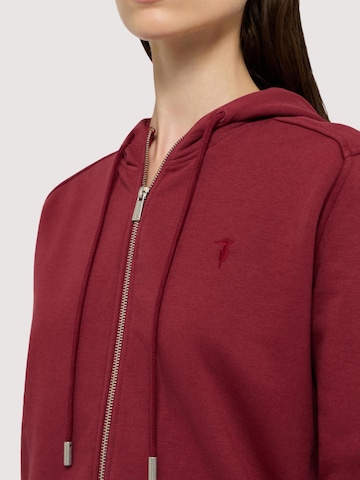 Giacca di felpa di Trussardi in rosso