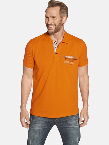 Jan Vanderstorm Poloshirt ' Ragge ' in Orange: predná strana