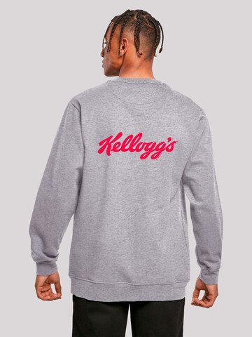 F4NT4STIC Sweatshirt 'Kellogg's Corn Flakes Vintage Kids Advert' in Grey