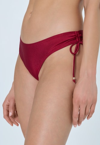 LSCN by LASCANA Dół bikini w kolorze czerwony