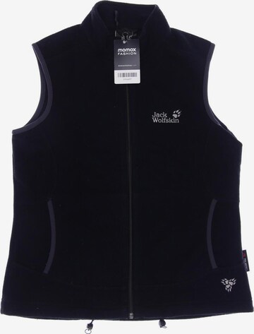 JACK WOLFSKIN Vest in S in Black: front