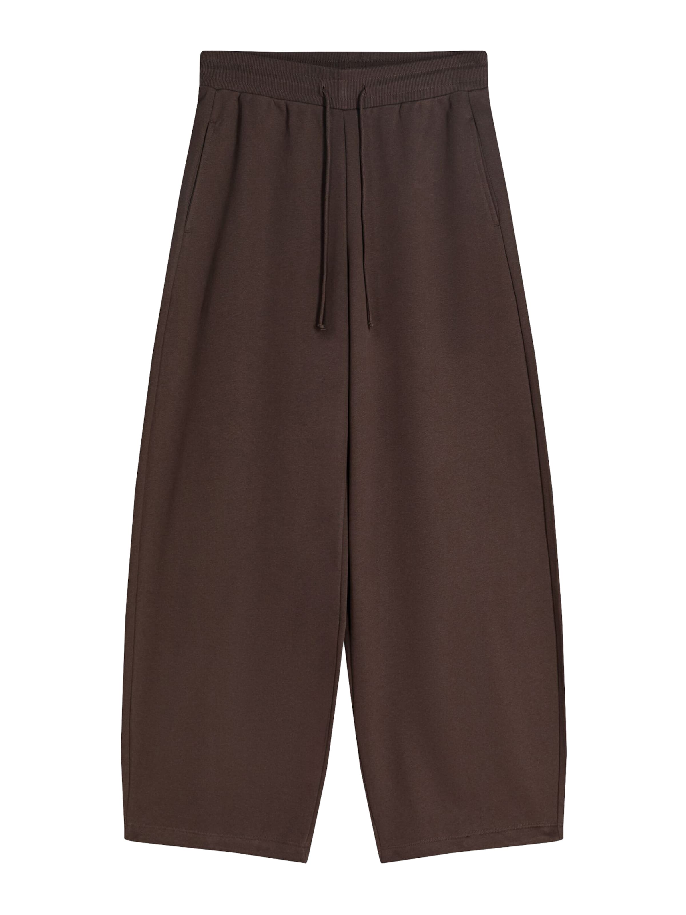 Bershka Broek in de kleur Chocoladebruin, Productweergave