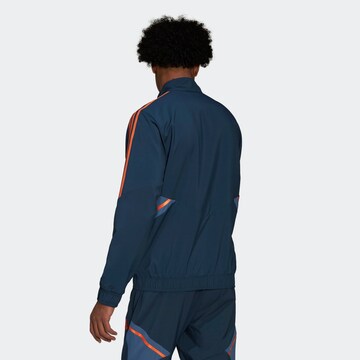 ADIDAS SPORTSWEAR Athletic Jacket 'Manchester United Condivo 22' in Blue