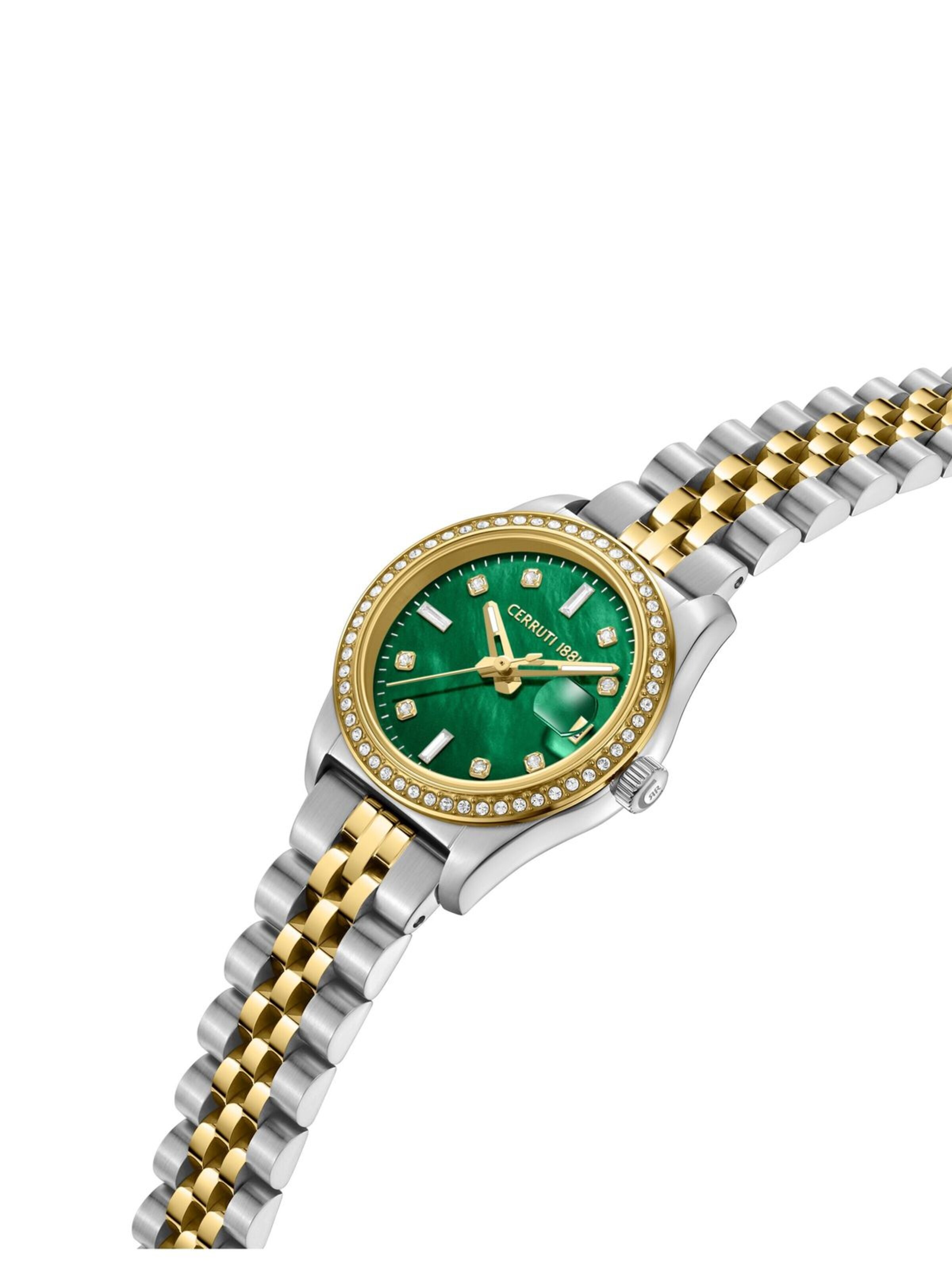 CERRUTI 1881 Analoog horloge 'Date watch Cerruti Watch Baccio' in Zilver