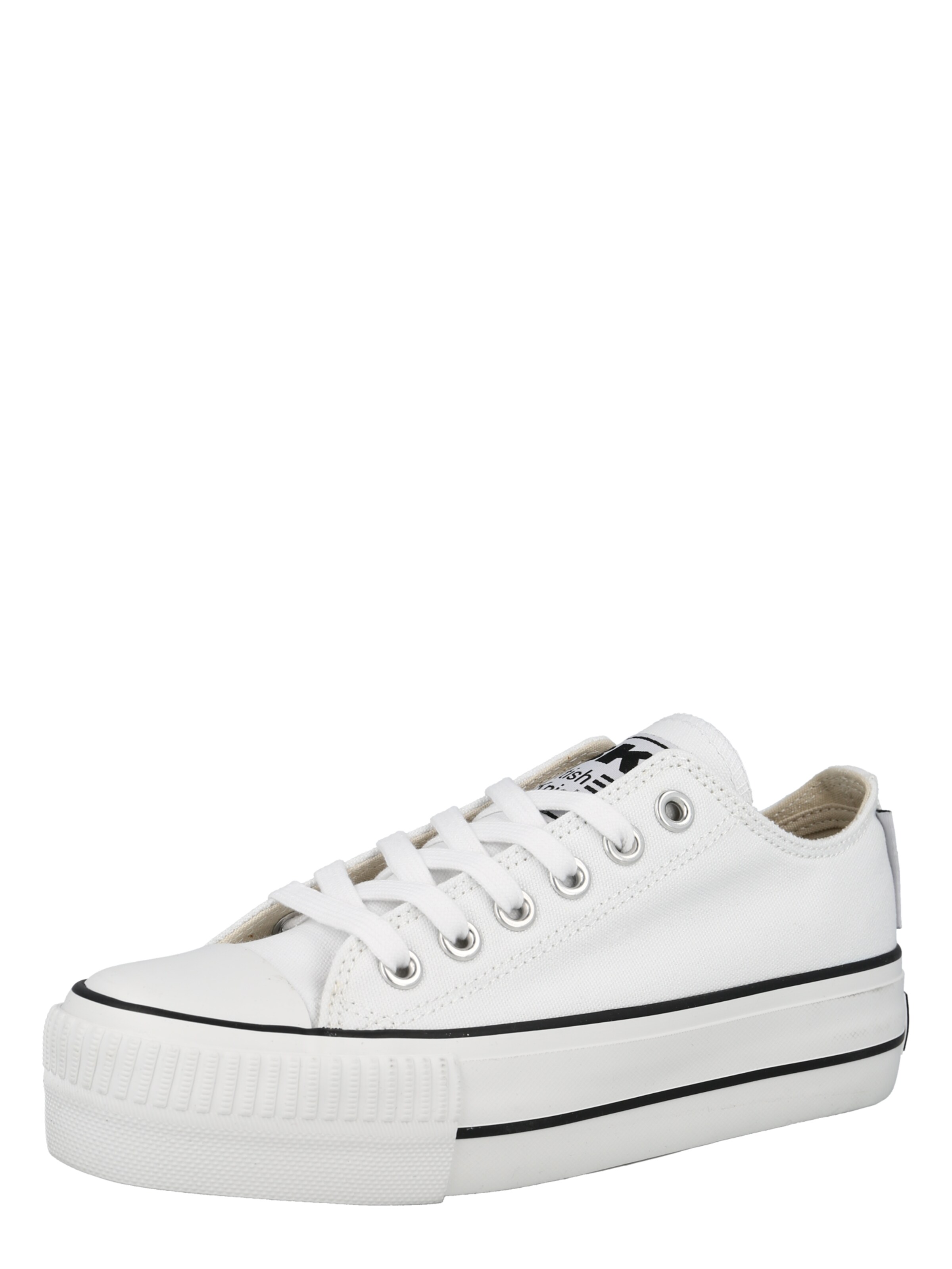 BRITISH KNIGHTS Sneaker 'Kaya' in schwarz / weiß, Produktansicht