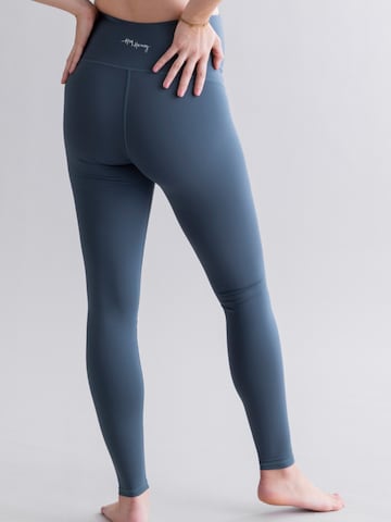 Skinny Pantalon de sport 'Maternity Leggings Cotton Touch' Hey Honey en vert