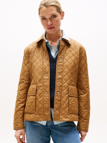 TOMMY HILFIGER Демисезонная куртка в Коричневый: спереди