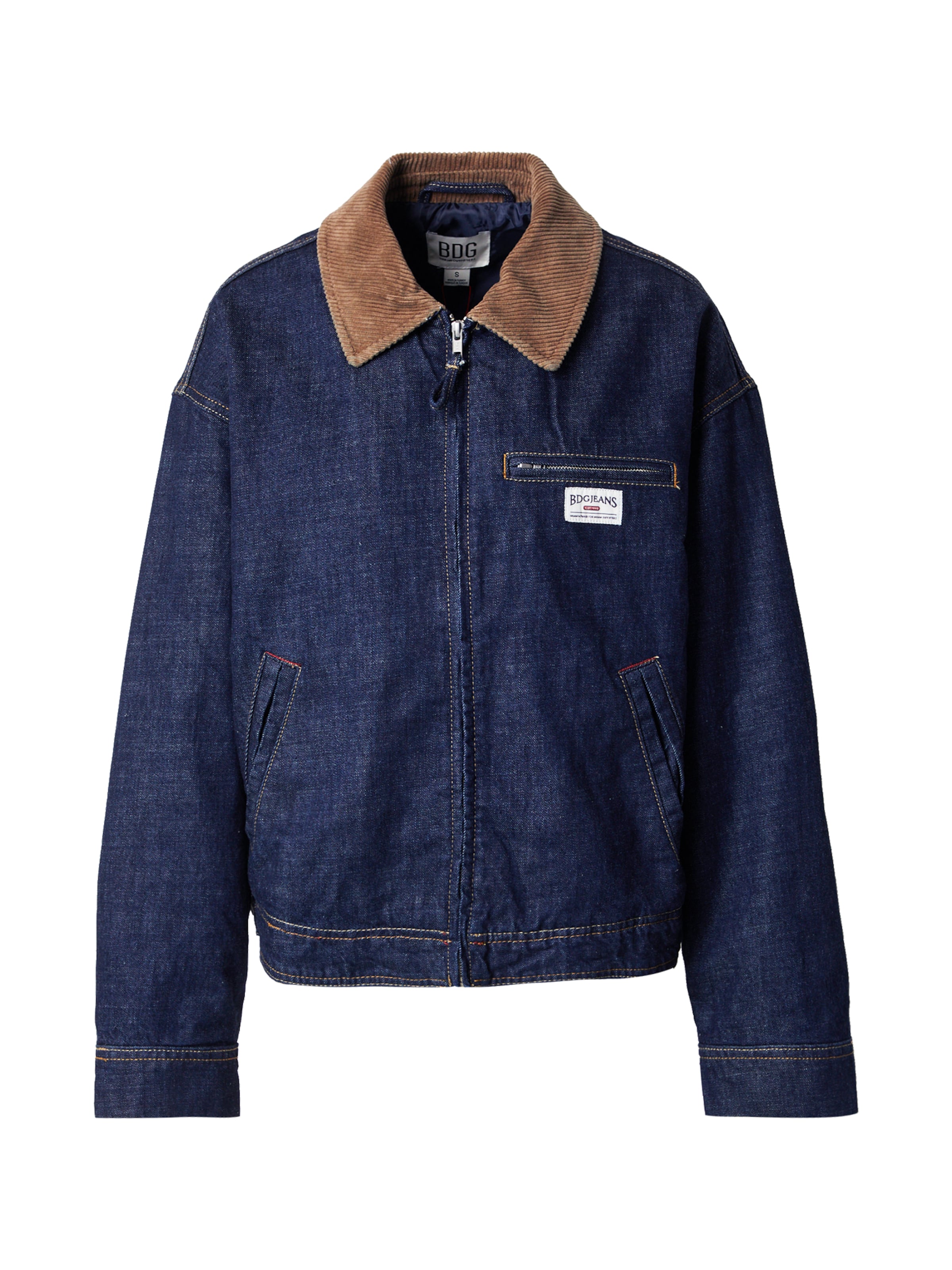 BDG Urban Outfitters - Chaqueta de entretiempo 'LUCA' en azul: frente