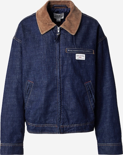 BDG Urban Outfitters Välikausitakki 'LUCA' värissä sininen denim / ruskea, Tuotenäkymä