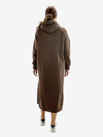 Elara Kleid in Braun