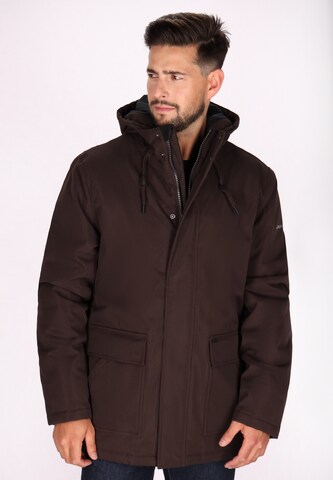 DreiMaster Maritim - Chaqueta de invierno en marrón: frente