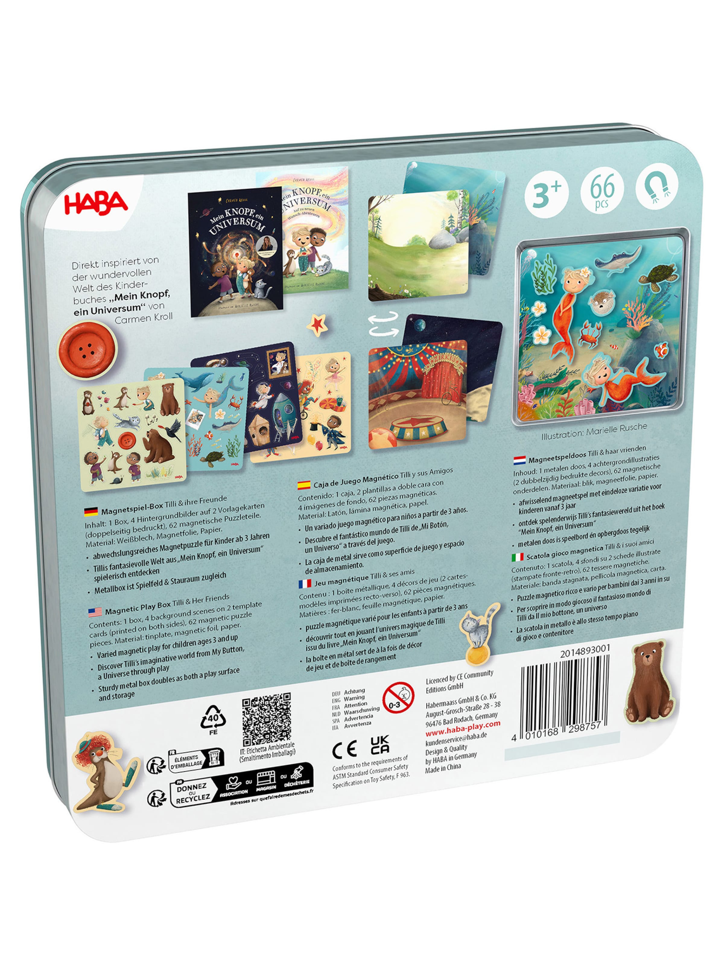 HABA Game ' Magnetspiel-Box Tiffi & ihre Freunde ' in Mixed colours