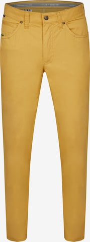 CLUB OF COMFORT Slimfit Hose 'HENRY-X5107' in Gelb: predná strana