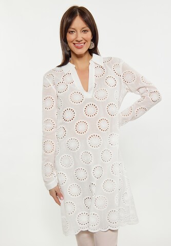 Usha Summer Dress in White: front