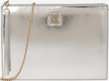 TOMMY HILFIGER Clutch in Silver: front