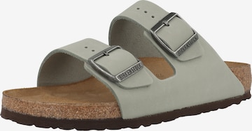 BIRKENSTOCK Pantolette 'Arizona' in Grün: Vorderseite