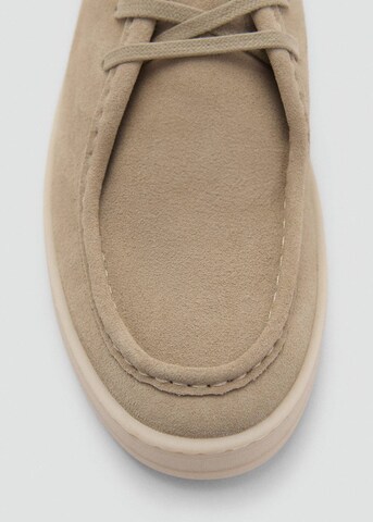 MANGO MAN Mokassin 'Easywa' in Beige