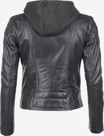 Maze Lederjacke 'Mico' in Schwarz