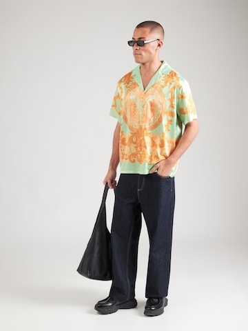 Carlo Colucci Mugav suurus Triiksärk, värv roheline