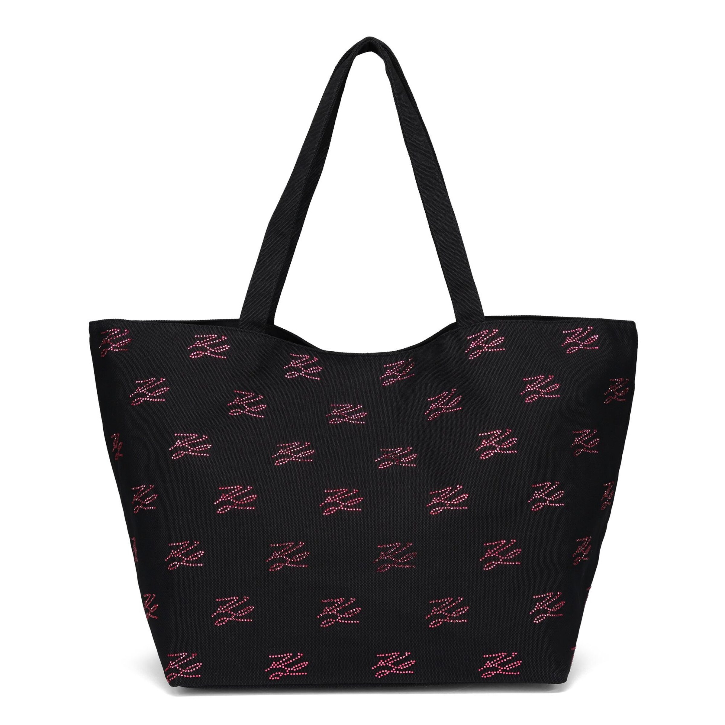 Karl Lagerfeld Shopper in de kleur Pink / Zwart, Productweergave