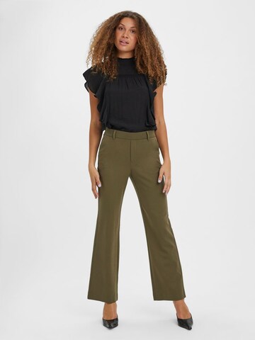 VERO MODA Regular Broek in Groen