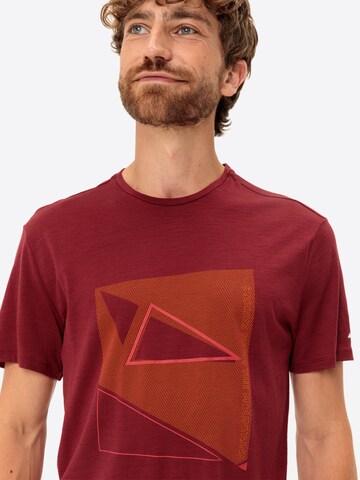 VAUDE Performance shirt 'Tekoa' in Red