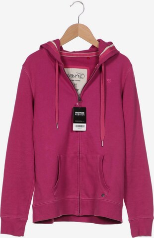 ESPRIT Sweatshirt & Zip-Up Hoodie in M in Pink: front