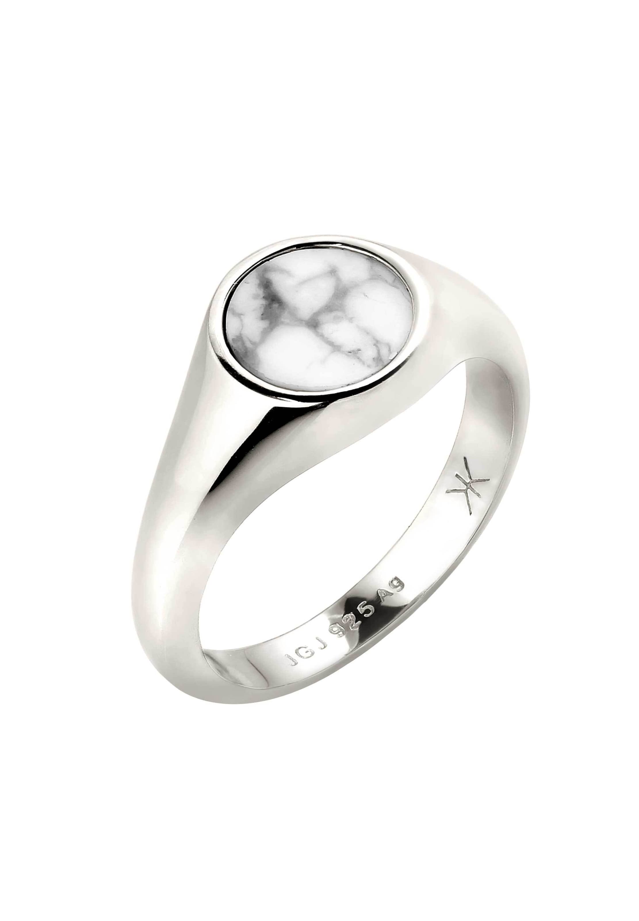 KUZZOI Ring in Zilver: voorkant