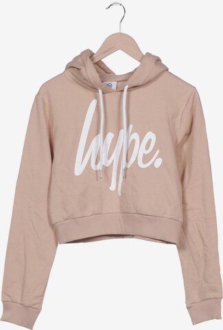 hype Sweatshirt & Zip-Up Hoodie in M in Beige: front