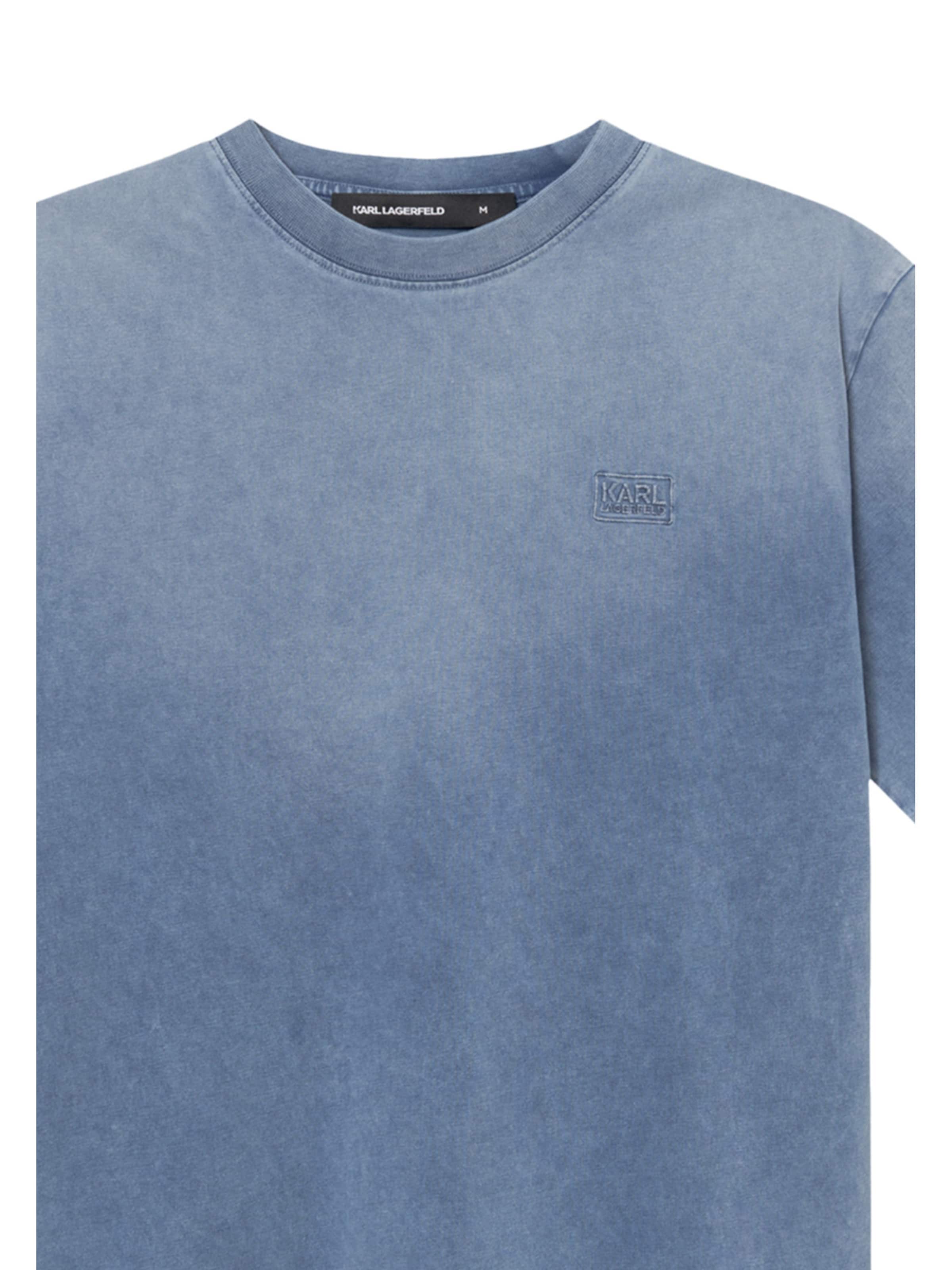 Karl Lagerfeld Shirt ' 705173 ' in Blauw
