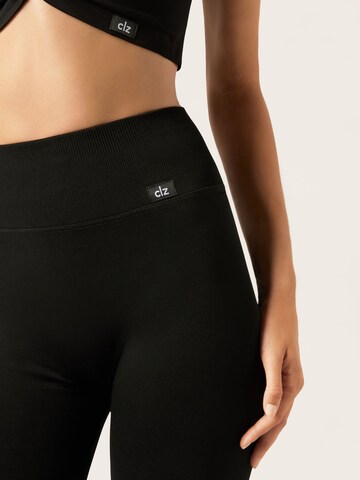 CALZEDONIA Skinny Leggings 'Scrunch' in Black