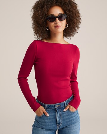 WE Fashion Shirt in Red: front