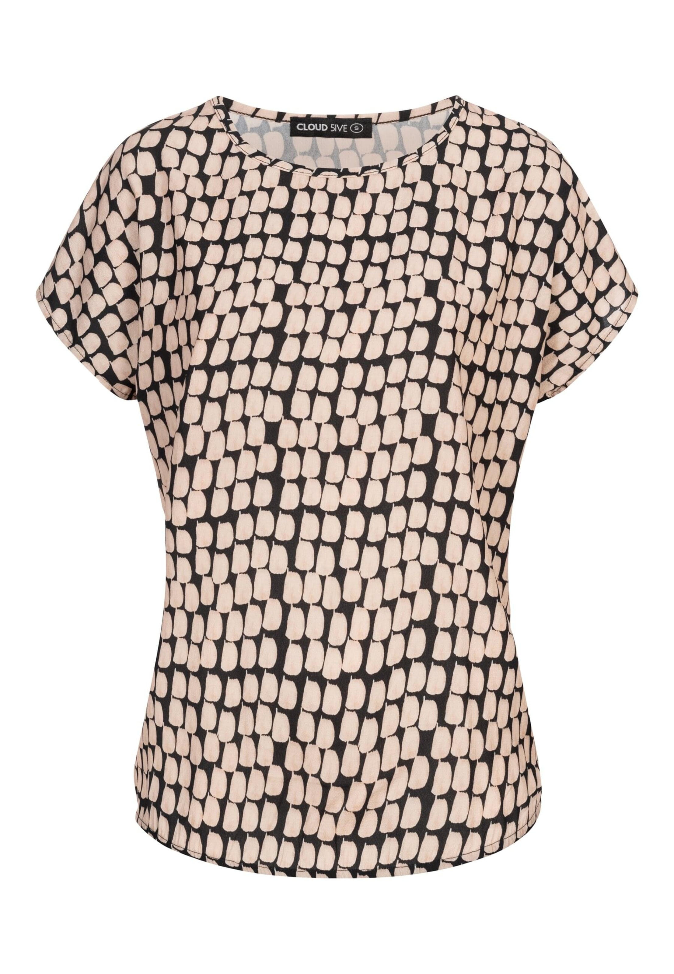 Cloud5ive Blouse in Beige: voorkant