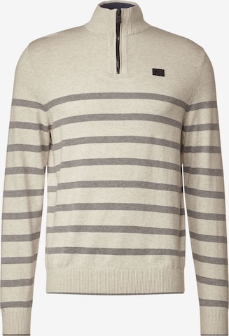 Street One MEN Sweater in Beige: front