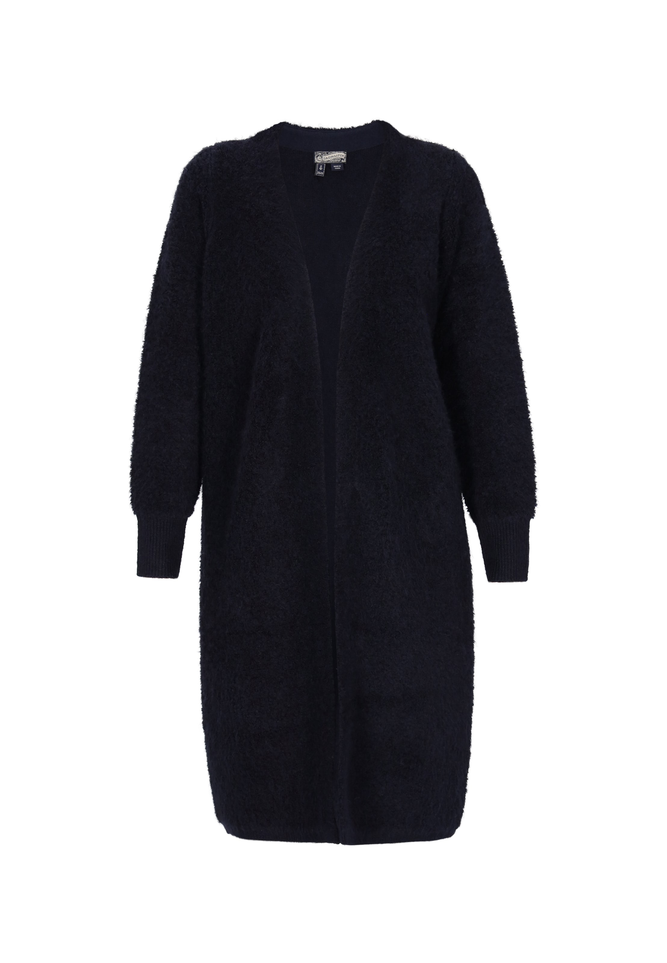 DreiMaster Vintage Вязаная кофта в Синий: спереди