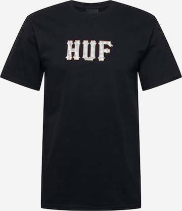 HUF Shirt in Black: front