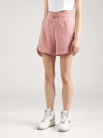 NIKE Regular Sportshorts in Pink: predná strana